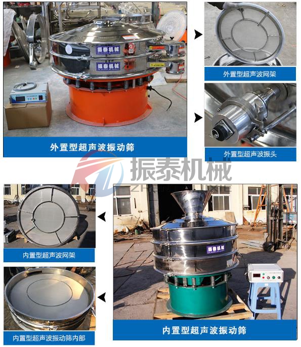 鈷粉超聲波振動篩外置內置超聲波振動篩